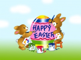 Happy Easter Wallpaper