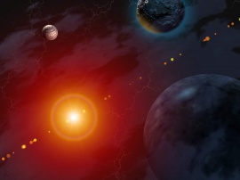 Red Sun Обои
