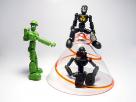 Robots playing Обои