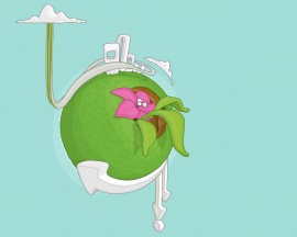 Planeting summer Обои