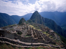 Machu Picchu ruins Wallpaper