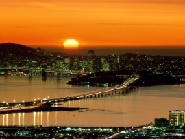 San Francisco sun Wallpaper