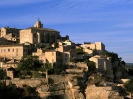 Village of Gordes Обои