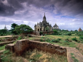 Bagan Myanmar Обои