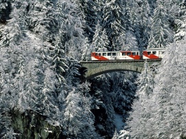 Winter Tour Valais Wallpaper