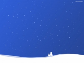 White Blue Christmas Wallpaper