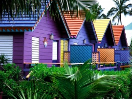 Colorful Houses Wallpaper