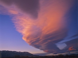 Lenticular Cloud Wallpaper