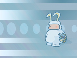 Easter Mascot Wallpaper