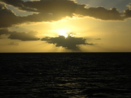 Caribbean Sunset Обои