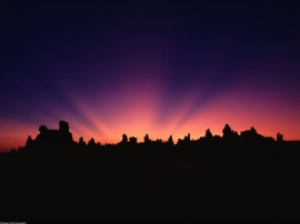 Mono Lake Sunrise Обои