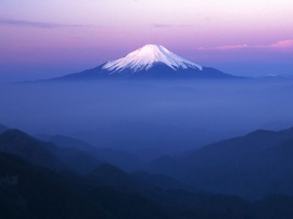 Fuji at Dawn Wallpaper