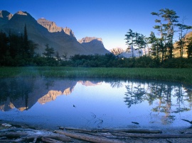 Lakeside Pond Wallpaper