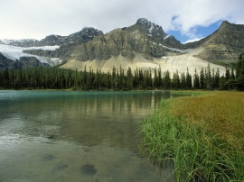 Glacial Lake Wallpaper