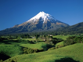 Mount Taranaki Обои