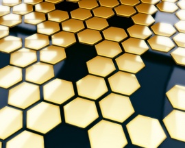 Honeycomb Mosaic Wallpaper