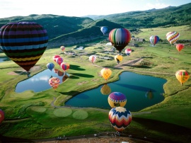 Balloon Festival Обои