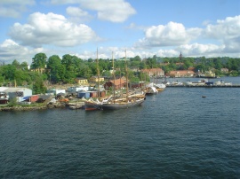 Stockholm Beach Обои