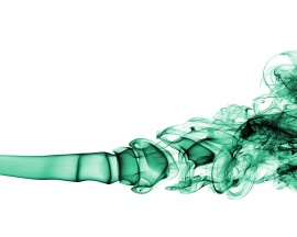 Green smoke Wallpaper