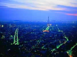 Paris by Night Wallpaper