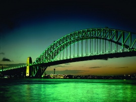 Green Bridge Wallpaper