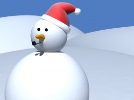 Snowman Обои