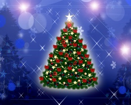 Christmas Tree Обои
