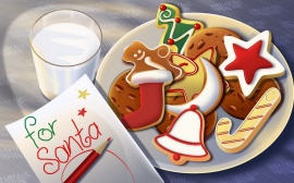 Christmas Cookies Wallpaper