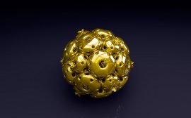 Gold Ball Обои