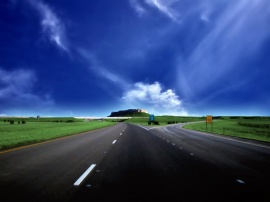 Bifurcation Road Wallpaper