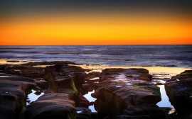 La Jolla Cove Sunset Обои