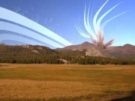 Tuolumne Skies Wallpaper