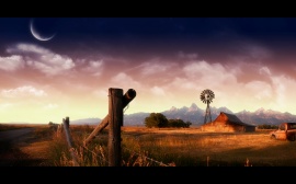 Farmland Wallpaper