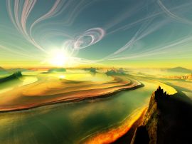 Terragen astounding Обои