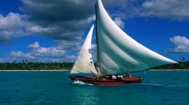 Sailing ship Wallpaper