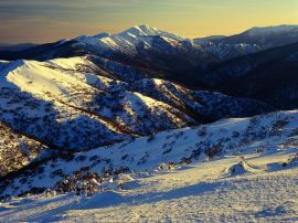 Feathertop sunrise Wallpaper