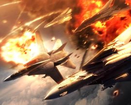 Fighter planes flying Wallpaper