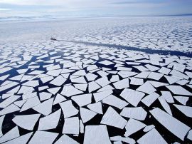 Icebreaking McMurdo Wallpaper